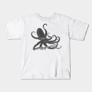 Octopus kraken illustration Kids T-Shirt